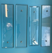 Four glass bevelled edge door