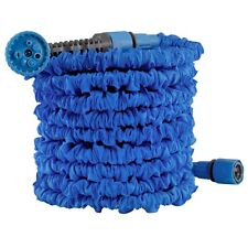 garden /patio/car/ watering blue expanding x typehose,no kink with gun+ fittings