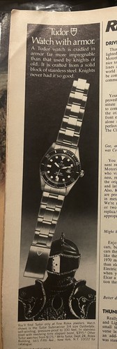 1979 tudor submariner armour - tudor,