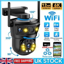 3 Lens 12MP 6K Wireless WIFI