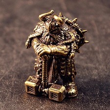 Hammer God Statue Tea Pet