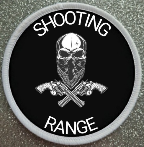 Shooting range iron sew - 3",