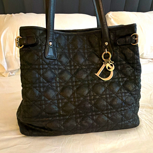 Dior black quilted - black,