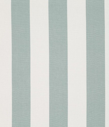 Duck egg stripe curtain fabric - duck,