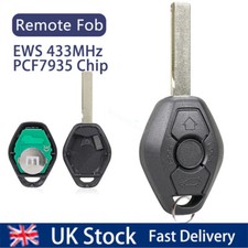 Smart Car Key Chip UK for BMW EWS 3 5 7 Series E46 E39 E38 EWS 433MHz Remote Fob