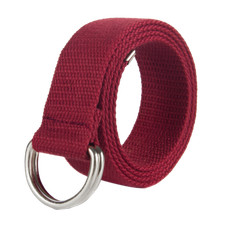 Mens Womens Belt Canvas D Ring