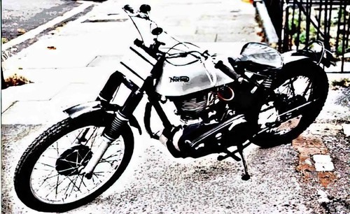 Photo motorbike norton 500t - photo,