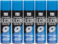 5x Silicone Lubricant Spray