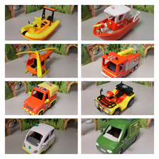 Fireman Sam Vehicles - Neptune - Titan - Jupiter - Venus - Quad - Copter - Flood