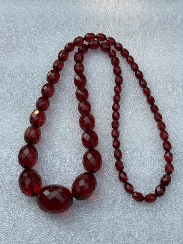 Vintage cherry amber bakelite - vintage,