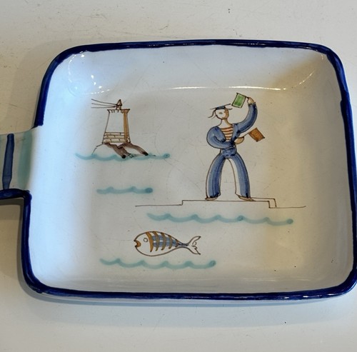 Cantagalli pottery bowl - pottery,