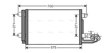 AVA Aircon Condenser VN5269D