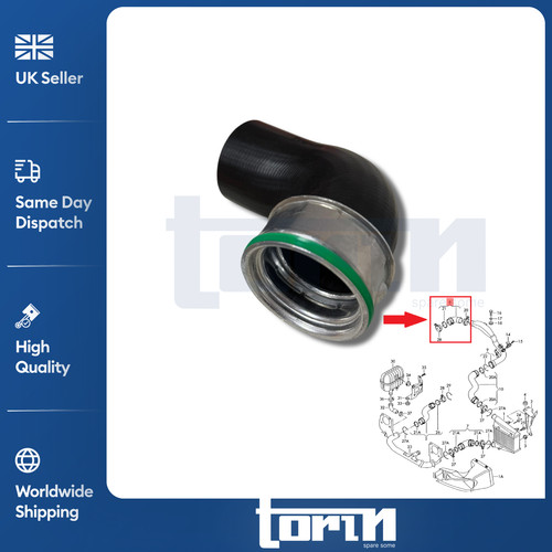 Intercooler turbo hose pipe - intercooler,