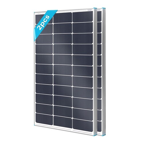 2pcs 100w solar panel - 2pcs,