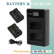 2X NP-FM500H Battery + Charger