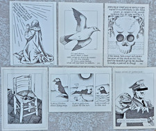 SIX RARE INDIVIDUAL ORIGINAL