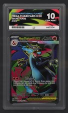 Pokémon TCG - Mega Charizard X Ex, 109/094 - Phantasmal Flames - ACE MINT 10