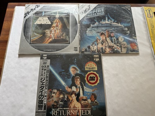 Star wars trilogy laserdisc - trilogy,
