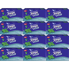 Tempo Tissue With Regular Cooling Menthol 4ply - 72x12 Tissue