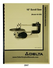 Delta 16" Scroll Saw Model