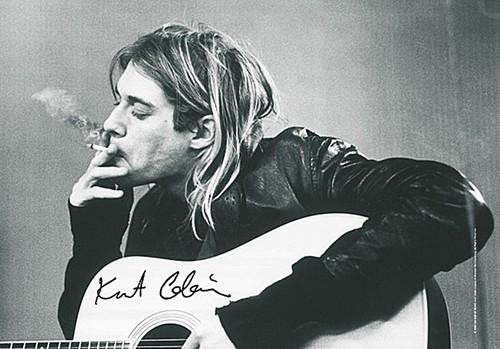 Kurt cobain guitar large - &,