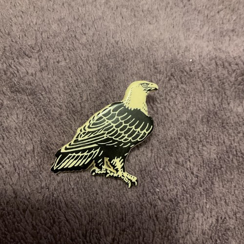 Eagle bird pin badge rspb - badge,