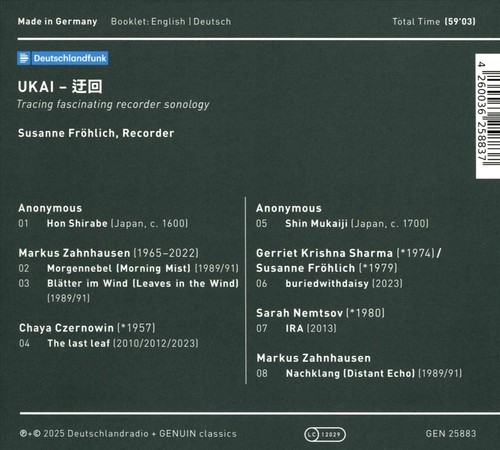 Susanne fröhlich ukai new - new, cd