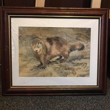 Otter painting original art