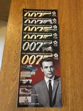 5 x THE JAMES BOND CAR