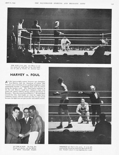 Boxing jim tarane len harvey - boxing,
