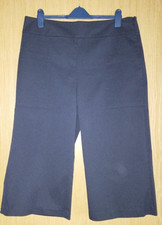 M&S Collection Navy Culottes Size 18 Short New without Tags