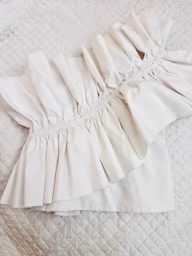 Zara one shoulder top - zara,