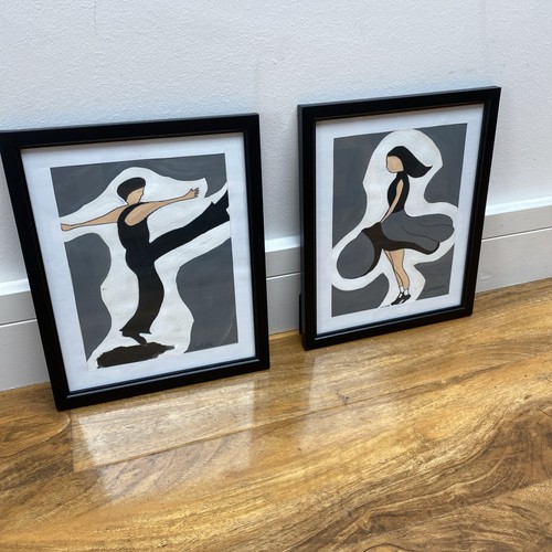 Matching pair contemery art - art, of