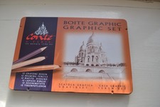 Conte of Paris graphic drawing