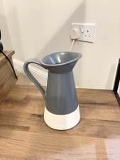 Dark grey and - , jug