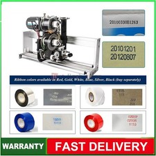 Electric Ribbon Coding Machine Date Batch Printer for Flow Packaging Machinery