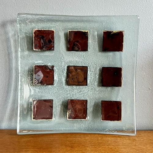 Downs handmade glass square - downs,