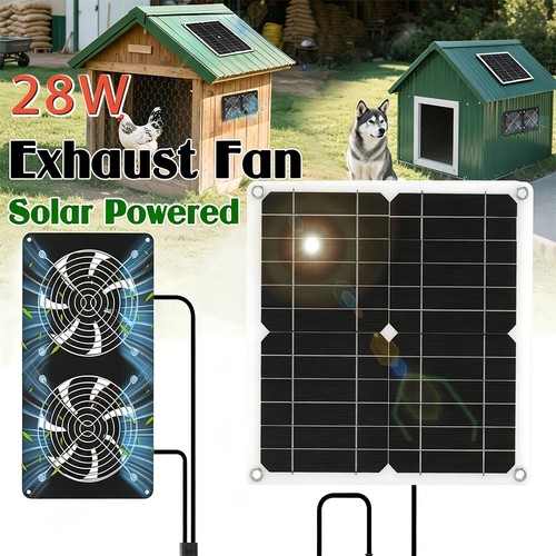 12v ventilation fan 28w - ventilation, solar