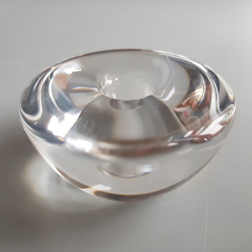 Orrefors candle holder - , church