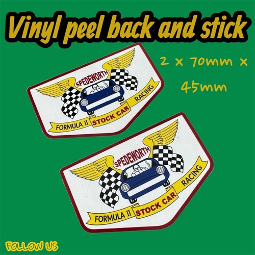 Spedeworth vinyl sticker stock - spedeworth,