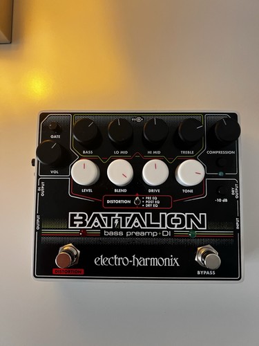 Ehx battalion bass preamp - ehx,
