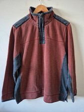 Mantaray Red Blue Quarter-Zip