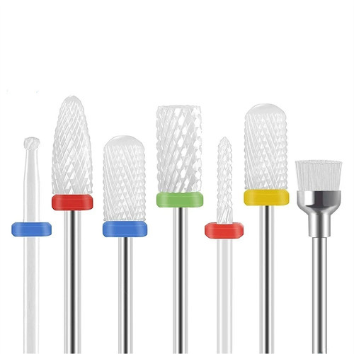 Pcs ceramic nail drill bits - ceramic,