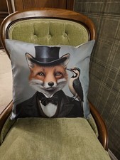 Fox Cushion With Insert