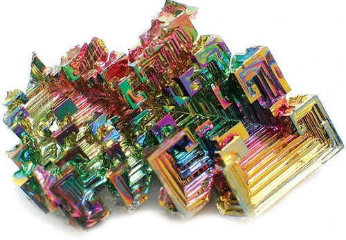 Natural rainbow bismuth - natural,