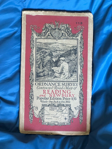 Vintage ordnance survey - vintage,