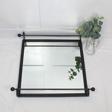 Decorative Wrought Iron Vintage Mirror. An Elegant and Useful Vintage Piece.