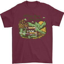 RVing Thru the Land RV Motorhome Camping Mens T-Shirt 100% Cotton