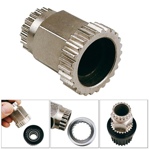 Bike rear hub lock - ring, nut