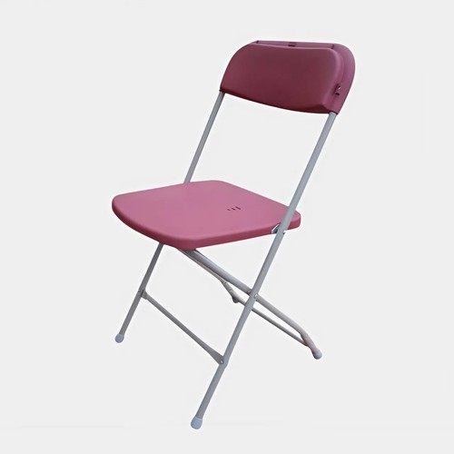 Folding plastic chair - plastic,